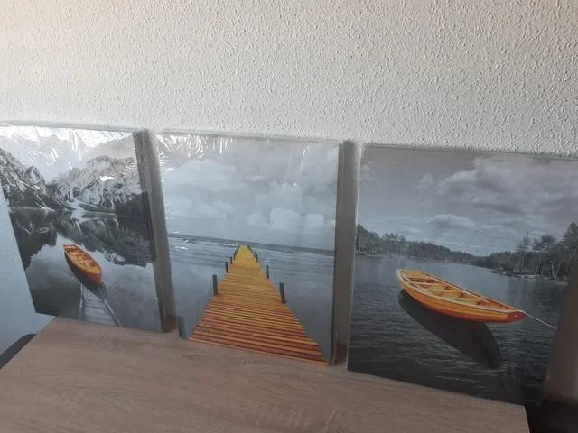 Lote 3 telas decorativas 30x40 cm – photo 2